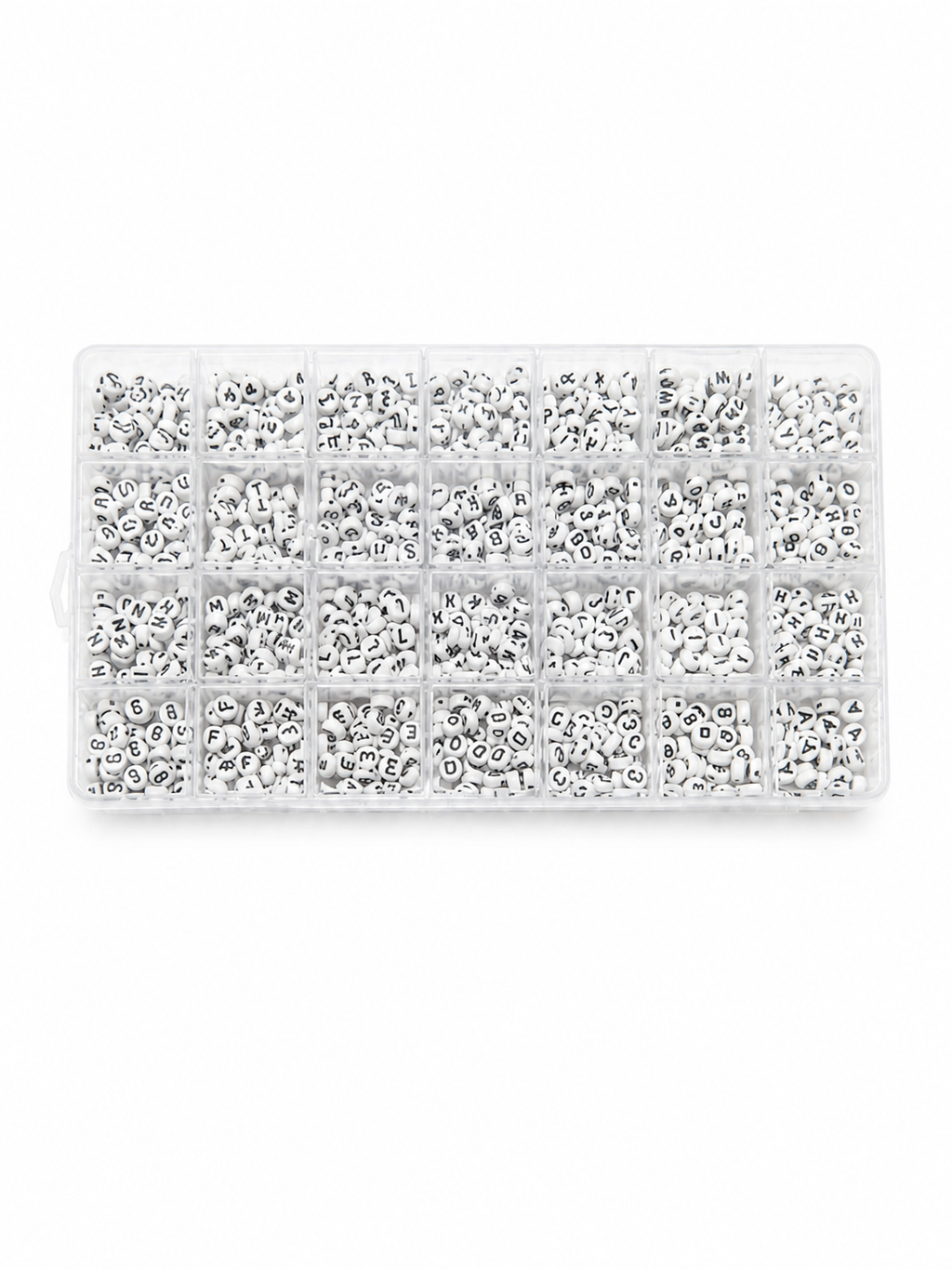 Letter beads box