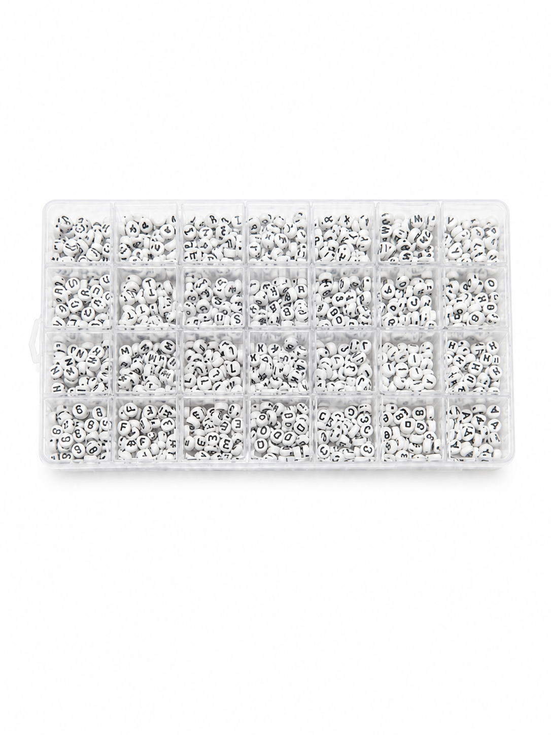 Letter beads box
