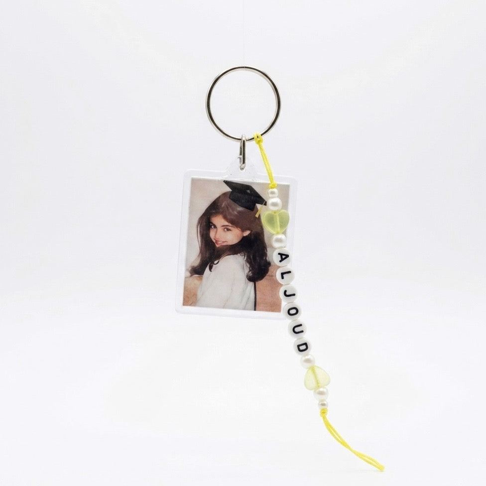 Keychain + Name charm